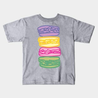 Aesthetic Macaroon Art by Courtney Graben Kids T-Shirt